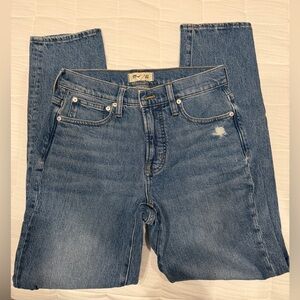 Madewell Women's High Rise Blue Jeans